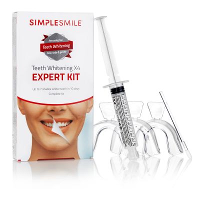 Beconfident Simplesmile® Teeth Whitening X4 Expert Kit 5 U