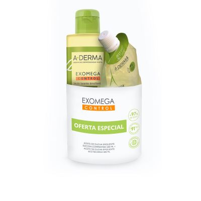 A-Derma Exomega Control Aceite Ducha Emoliente Lote 2 X 500 Ml
