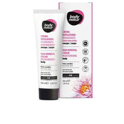 Body Natur Crema Depilatoria Corporal Flor De Loto 200 Ml