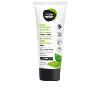 Body Natur Crema Depilatoria Corporal Té Matcha 200 Ml