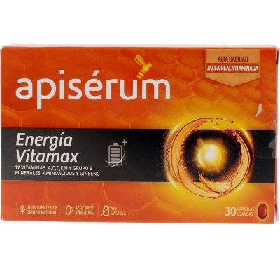 Apisérum Energía Vitamax 30 Cápsulas