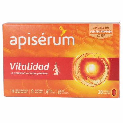 Apisérum Vitalidad 30 Cápsulas