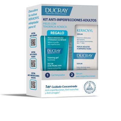 Ducray Keracnyl Anti-Imperfecciones Adultos Lote 2 Pz