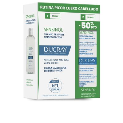 Ducray Rutina Picor Cuero Cabelludo Sensinol Lote 2 Pz