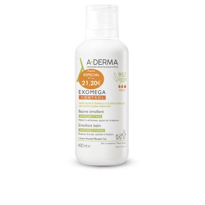 A-Derma Exomega Control Bálsamo Emoliente “Pvp 21,20€” 400 Ml