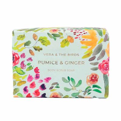 Vera & The Birds Pumice & Ginger Body Scrub Soap 100 Gr