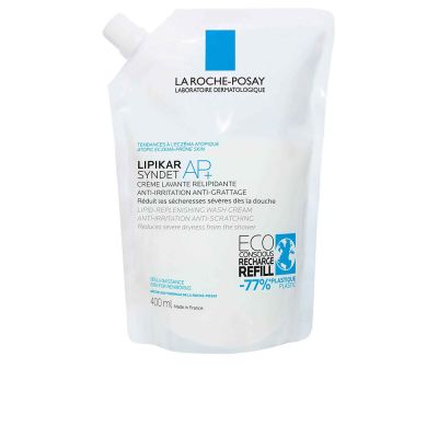 La Roche Posay Lipikar Syndet Ap+ Creme Lavante Relipidante Recharge 400 Ml