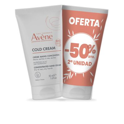Avene Cold Cream Crema De Manos Concentrada Dúo 2 X 50 Ml