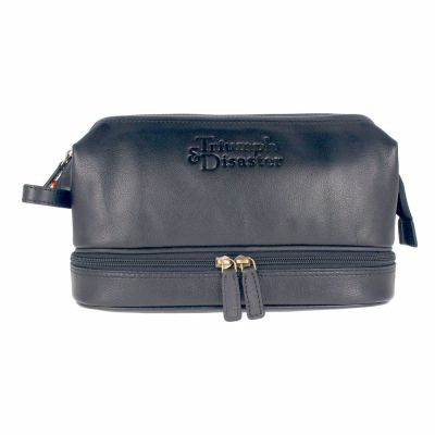 Triumph & Disaster Frank The Dopp Toiletries Bag #Black 1 Pz