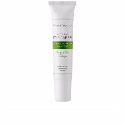 Alma Secret Eye Cream Antiedad Con Aguacate, Té Verde & Cafeína 10 Ml