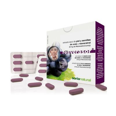 Soria Natural Resverasor Plus 134 Mg 28 Comp