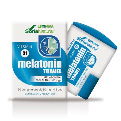Soria Natural Vit & Min 31 Melatonin Travel 50 Mg 90 Comprimidos