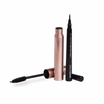 Magic Studio Shaky Liquid Eyeliner &Volume Mascara Lote 2 Pz