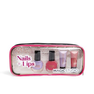 Magic Studio Colorful Nails And Lips Estuche 5 Pz