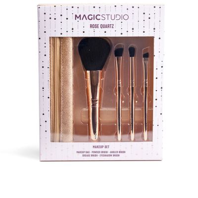 Magic Studio Rose Quartz Brochas Estuche 5 Pz