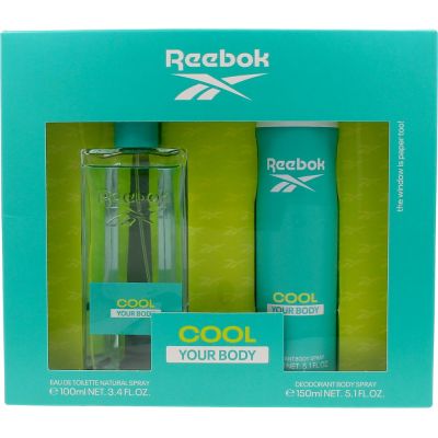 Reebok Cool Your Body Woman Lote 2 Pz