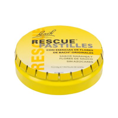 Bach Rescue Pastillas Lata Sabor Naranja 50 Gr