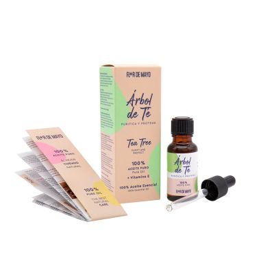 Flor De Mayo Aceite Natural Árbol De Té 20 Ml