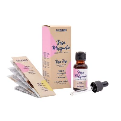 Flor De Mayo Aceite Natural Rosa Mosqueta 20 Ml