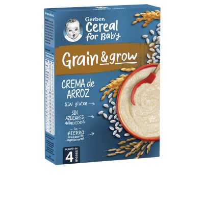 Gerber Grain & Grow Papilla #Crema De Arroz 250 Gr