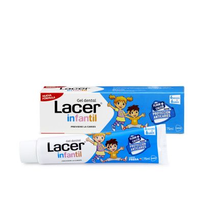 Lacer Infantil Gel Dental Fresa 75 Ml