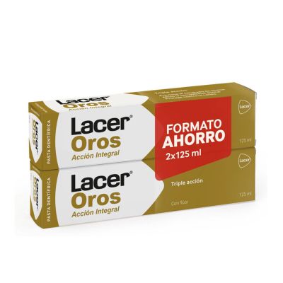 Lacer Oros Pasta Dental Lote 2 Pz