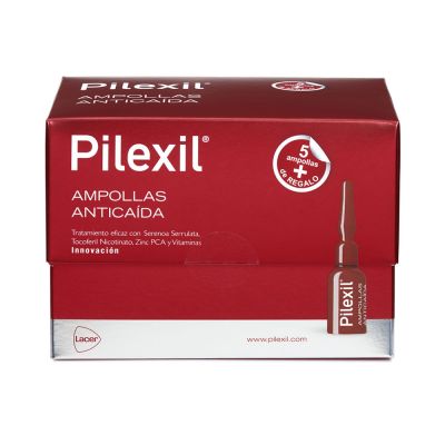 Pilexil Ampollas Anticaída Promo 15 + 5 De Regalo 20 U