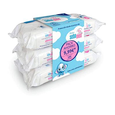 Sebamed Baby Toallitas Limpiadoras Lote 3 X 60 Pz