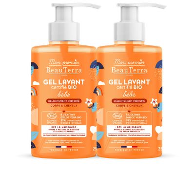 Beauterra Bio Bebé Gel De Ducha Con Perfume Pack 2 X 750 Ml