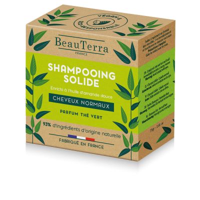 Beauterra Solide Champú Té Verde 75 Gr
