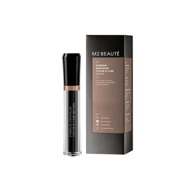 M2 Beauté Eyebrow Enhancer Color & Care #Brown 6 Ml