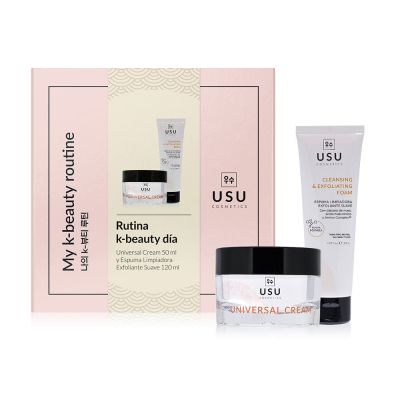 Usu Cosmetics Rutina K-Beauty Día Lote 2 Pz