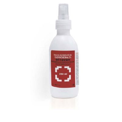 Orravan Clorhexidina 2 % Solución Acuosa Spray 250 Ml