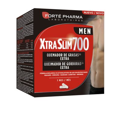 Forté Pharma Xtraslim 700 Men Quemador De Grasas Extra 120 Cápsulas