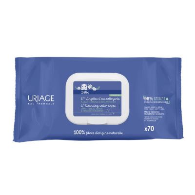 Uriage 1Eras Toallitas Limpiadoras 70 U