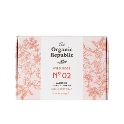 The Organic Republic Jabón Rosa Mosqueta 100 Gr