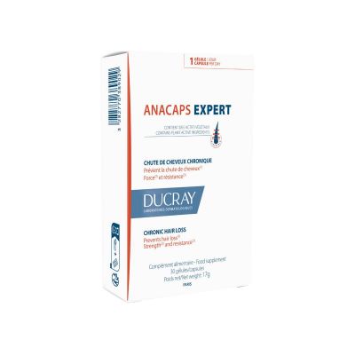 Ducray Anacaps Expert Complemento Caída Reaccional 30 Cápsulas