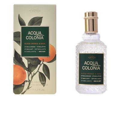 4711 Acqua Colonia Blood Orange & Basil Eau De Cologne Splash & Spray 50 Ml