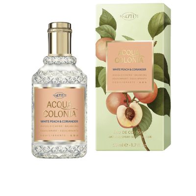 4711 Acqua Colonia White Peach & Coriander Eau De Cologne Vaporizador 50 Ml