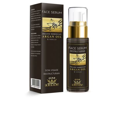 Diar Argan Sérum Facial Reestructurante De Argán Puro Y Vainilla 30 Ml