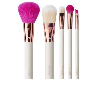 Ubu - Urban Beauty Limited Famous Five Brochas Ojos Y Rostro Lote 5 Pz