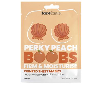 Face Facts Perky Peach Boobs Firm & Moisturise Masks 25 Ml