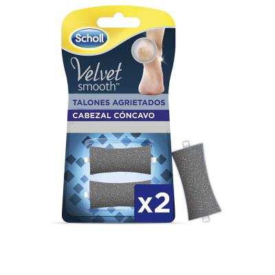 Scholl Velvet Smooth Lima Talones Agrietados Recambio 2 U