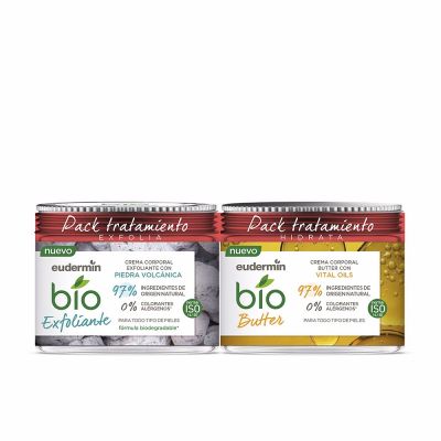 Eudermin Bio Natural Exfolia + Hidrata Lote 2 Pz