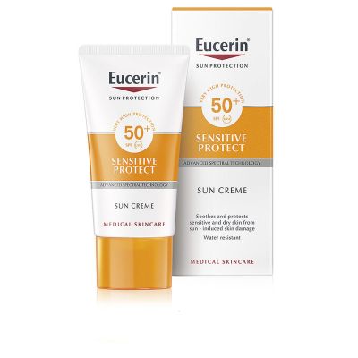 Eucerin Sensitive Protect Sun Cream Dry Skin Spf50+ 50 Ml