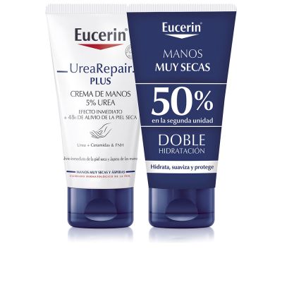 Eucerin Urearepair Plus Crema De Manos 5% Urea Lote 2 X 75 Ml