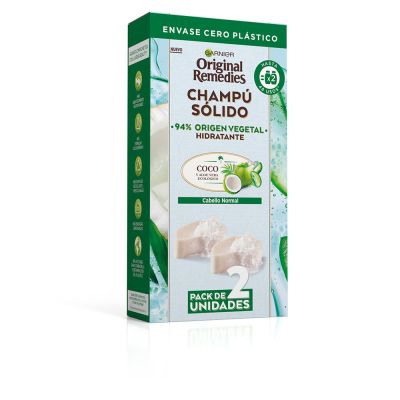 Garnier Original Remedies Champú Sólido Hidratante De Coco 2 X 60 Gr