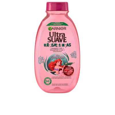 Garnier Ultra Suave Champú 2 En 1 La Sirenita #Cereza 250 Ml