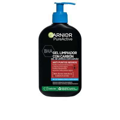 Garnier Pure Active Gel Limpiador Con Carbón 250 Ml