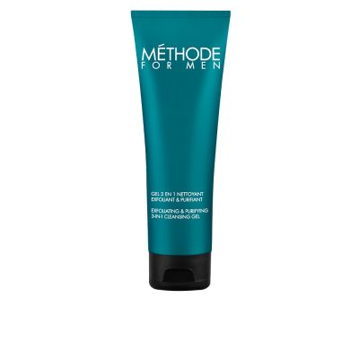 Jeanne Piaubert Méthode For Men Gel 3En1 Nettoyant Exfoliant&Purifiant 125 Ml
